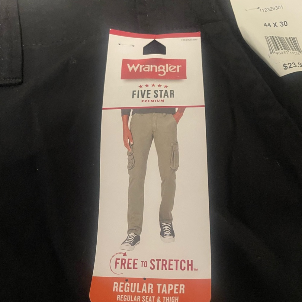 Wrangler black cargo pants - Picture 2 of 4